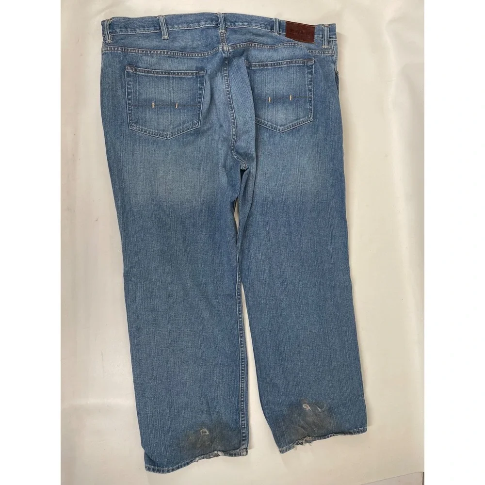 Polo Ralph Lauren Classic Fit 867 Straight Blue‎ Jeans 46B Xx30 Distressed